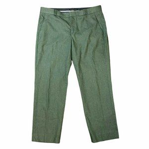 Banana Republic Green "Avery" Crop Dress Pants